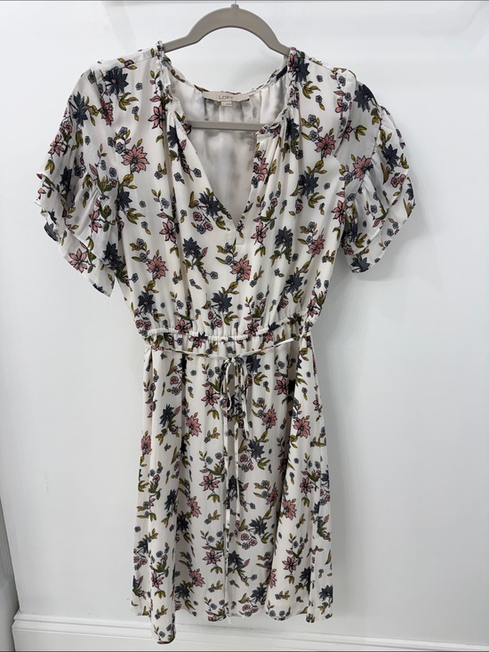 LOFT Dresses & Skirts - LOFT Wildflower Flounce Dress / Floral Flounce Mini Dress